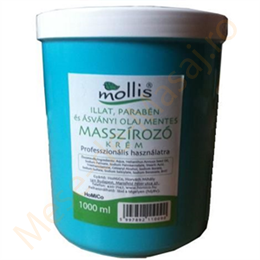 Mollis crema de masaj neutra 1000 ml.